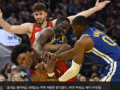 NBA 플레이오프 치열한 몸싸움