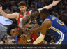 NBA 플레이오프 치열한 몸싸움